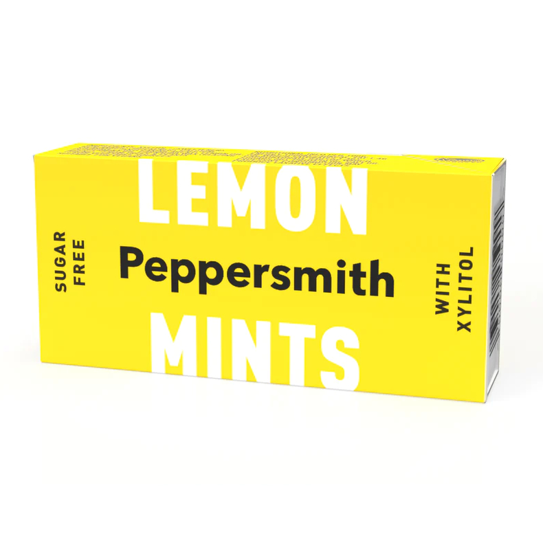 Peppersmith Xylitol Dental Mints - Lemon