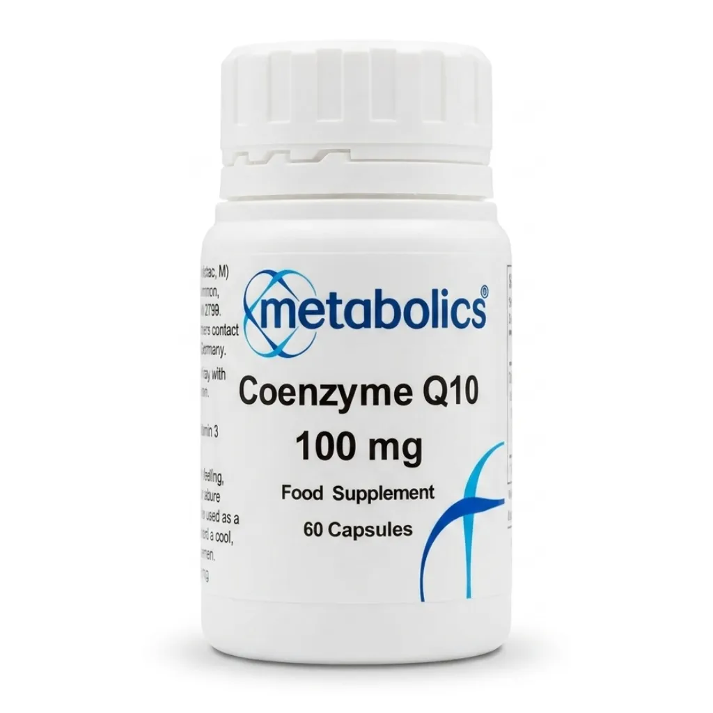 Metabolics Coenzyme CoQ10 100mg - 60 Capsules Pack