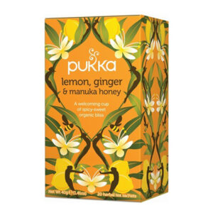 Pukka Organic Lemon, Ginger & Manuka Honey Tea