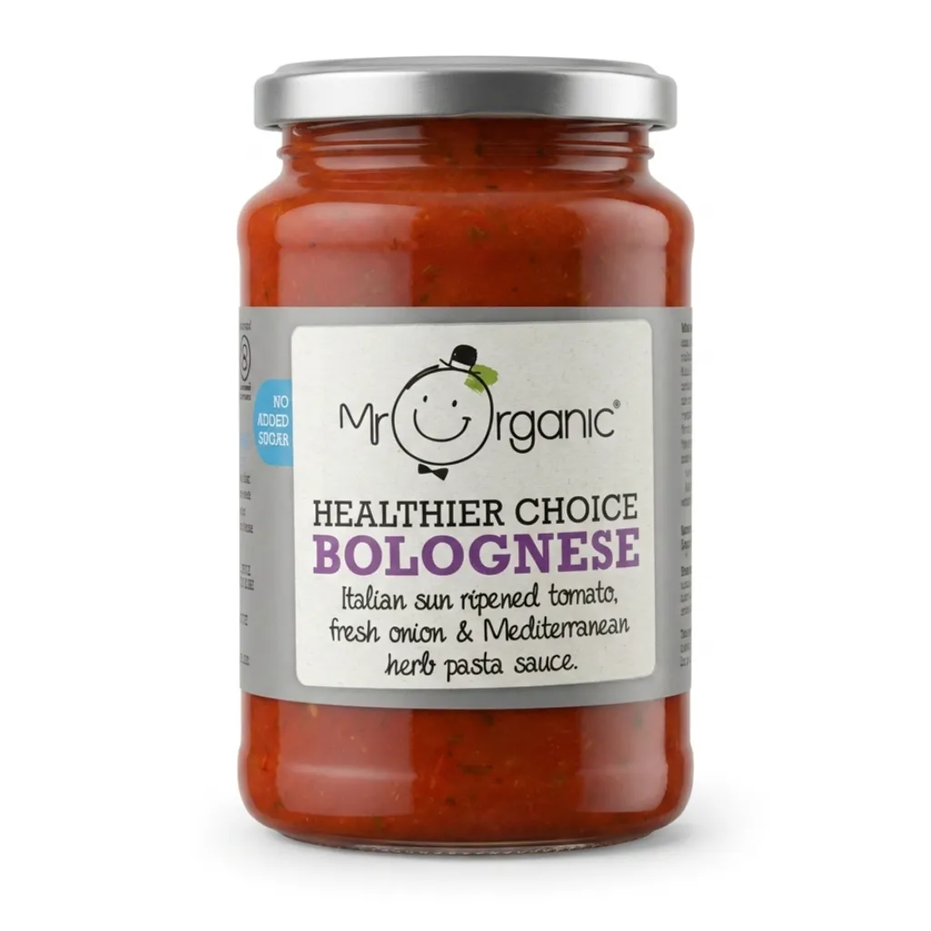 Mr Organic Healthier Choice Bolognese Pasta Sauce Pack 10