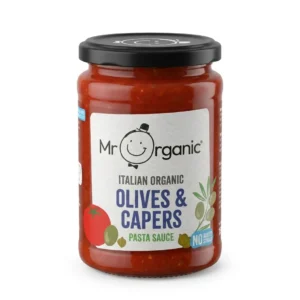 Mr Organic Italian Olives Capers Pasta Sauce Pack 10