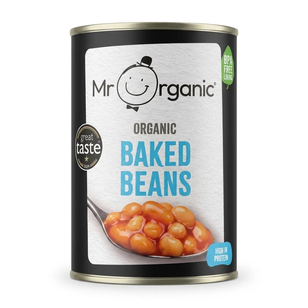 Mr Organic Baked Beans Pack 10