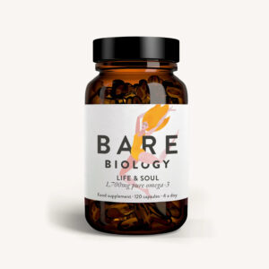 Bare Biology Life & Soul Omega 3 Fish Oil - Mini Capsules