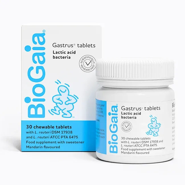 BioGaia Gastrus - Limosilactobacillus reuteri front