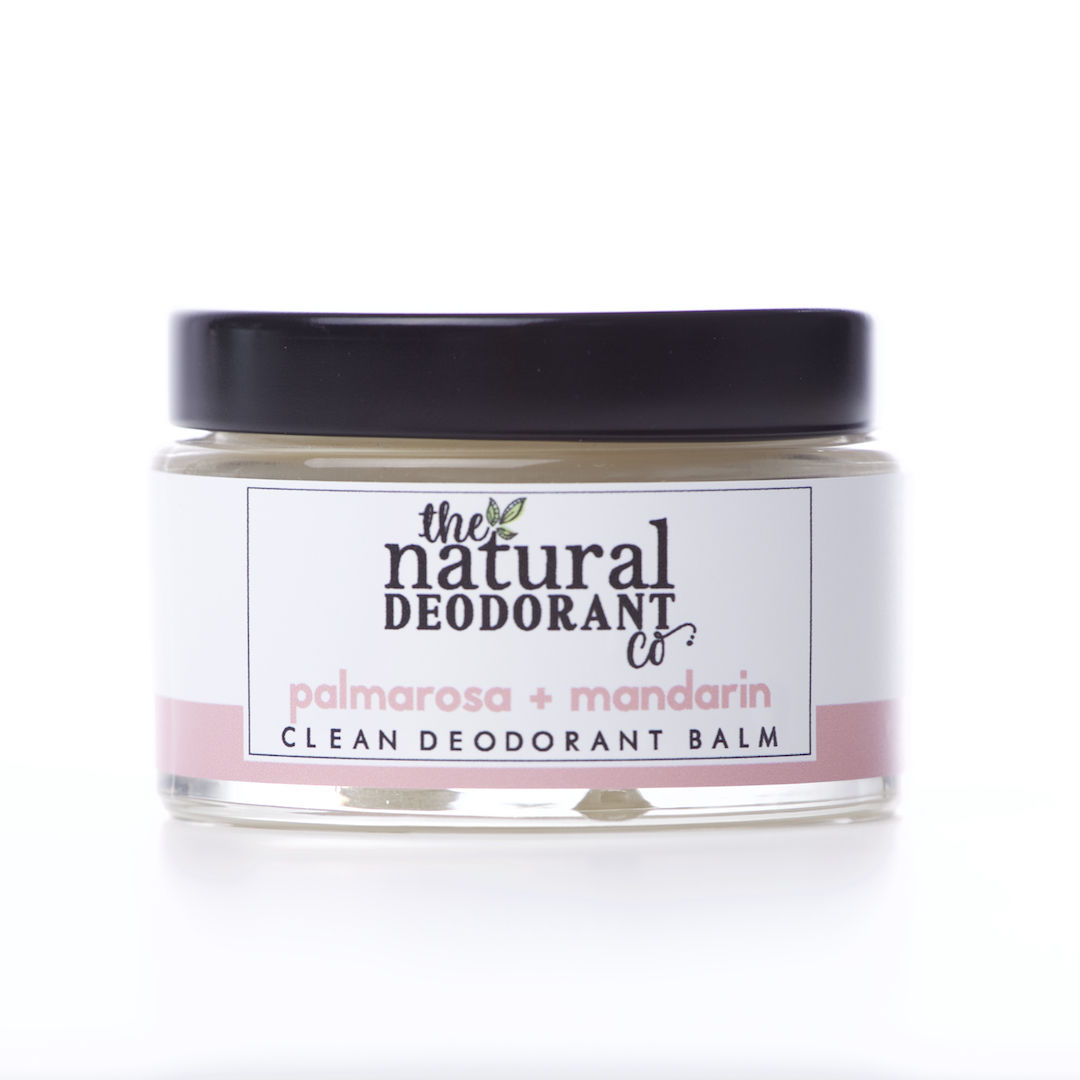 Natural Deodorant Co. CLEAN Deodorant Balm - Palmerosa & Mandarin
