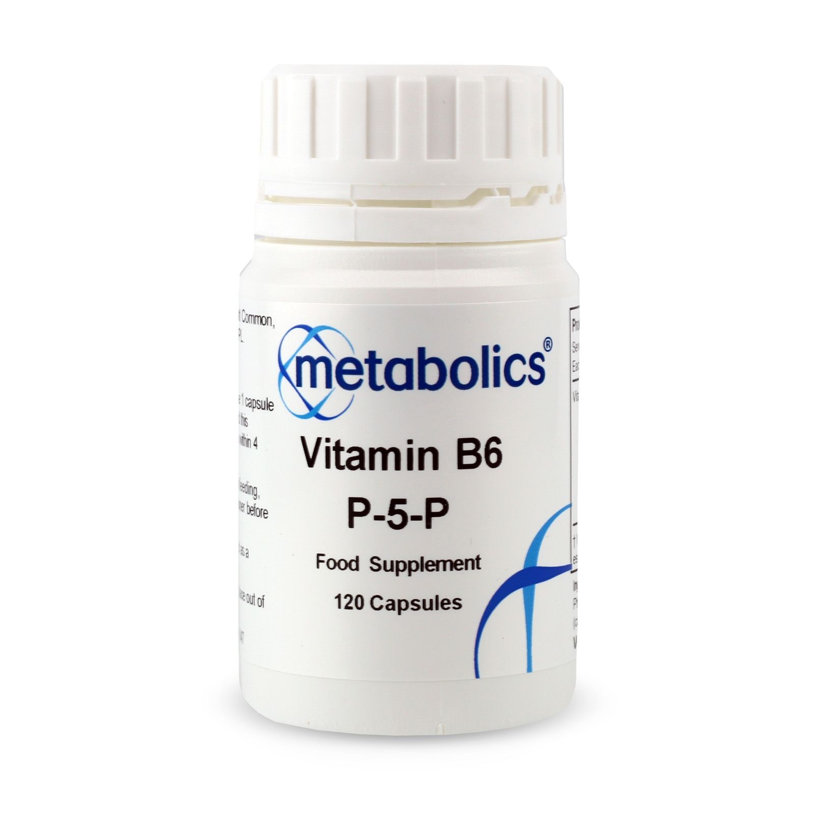 Metabolics Vitamin B6 (P-5-P) Capsules - 120