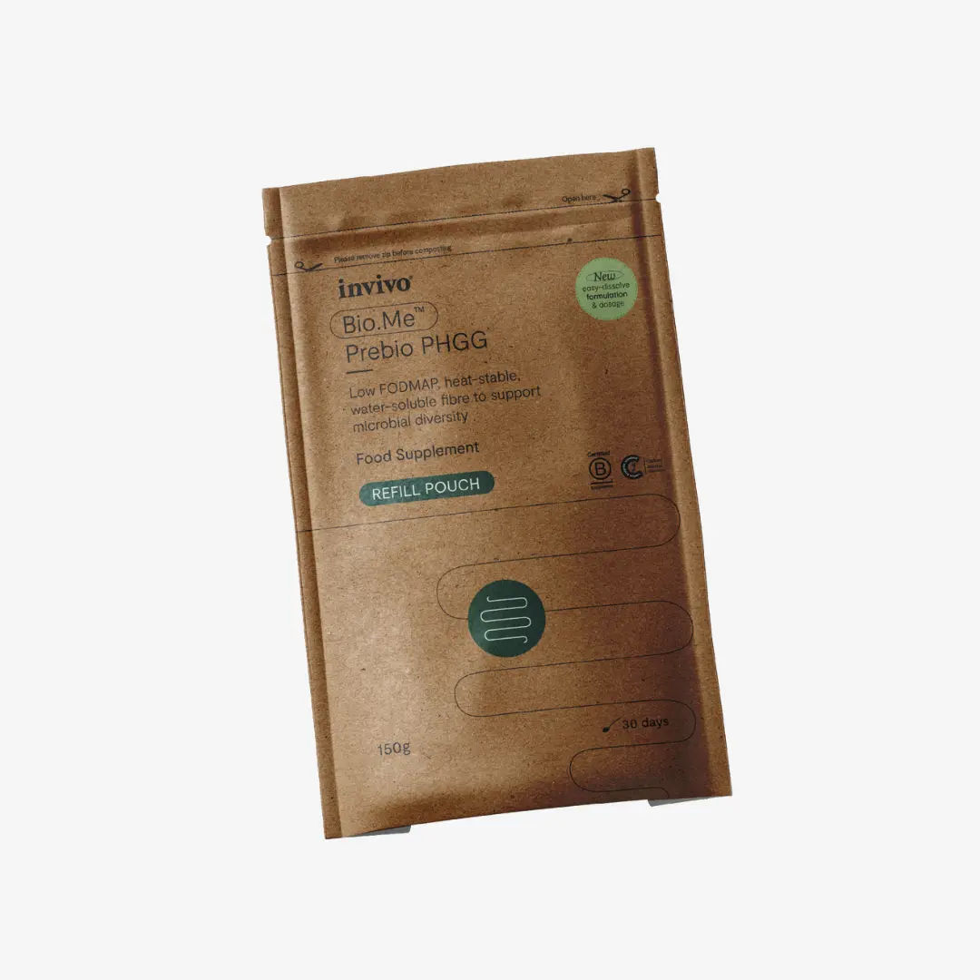 Invivo Bio.Me Prebio PHGG - 150g Refill Pouch