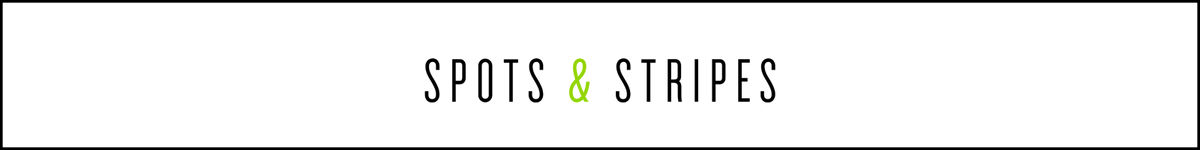 Spots & Stripes banner
