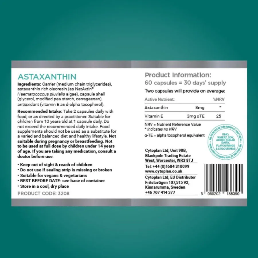 Cytoplan Astaxanthin - Image 3