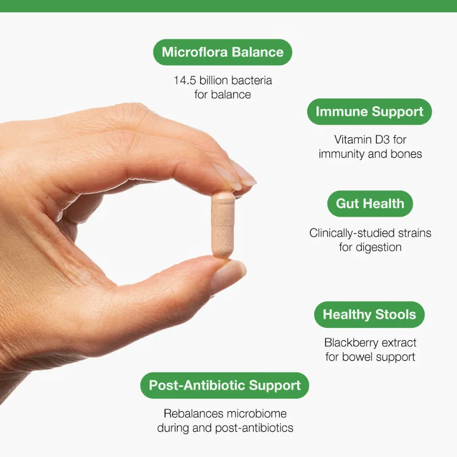 Metagenics UltraFlora Duo – 30 Capsules - Image 2