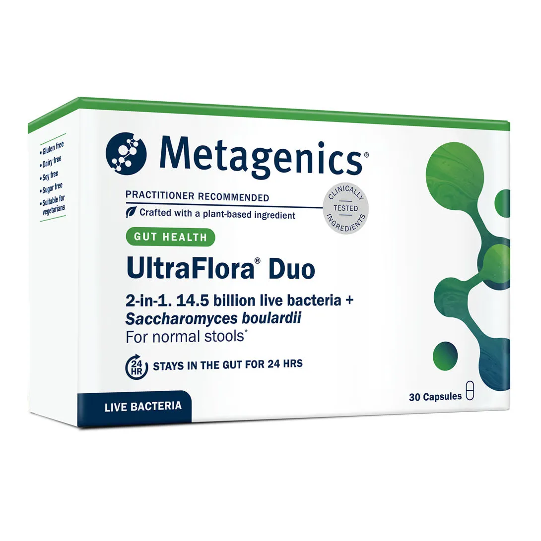 Metagenics UltraFlora Duo – 30 Capsules