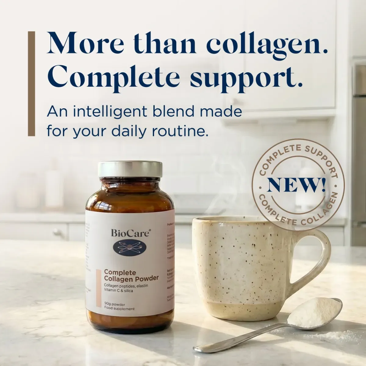 Biocare Complete Collagen Powder 90g Adv
